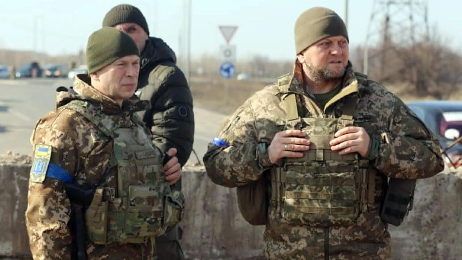 Нынешний главком ВСУ Александр Сырский и его предшественник Валерий Залужный под Киевом, 2022 год.
