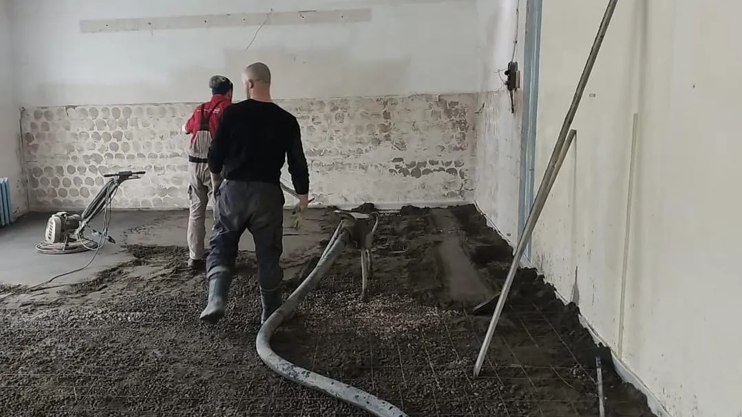 В Луховицах стартовали отделочные работы в рамках капремонта средней школы