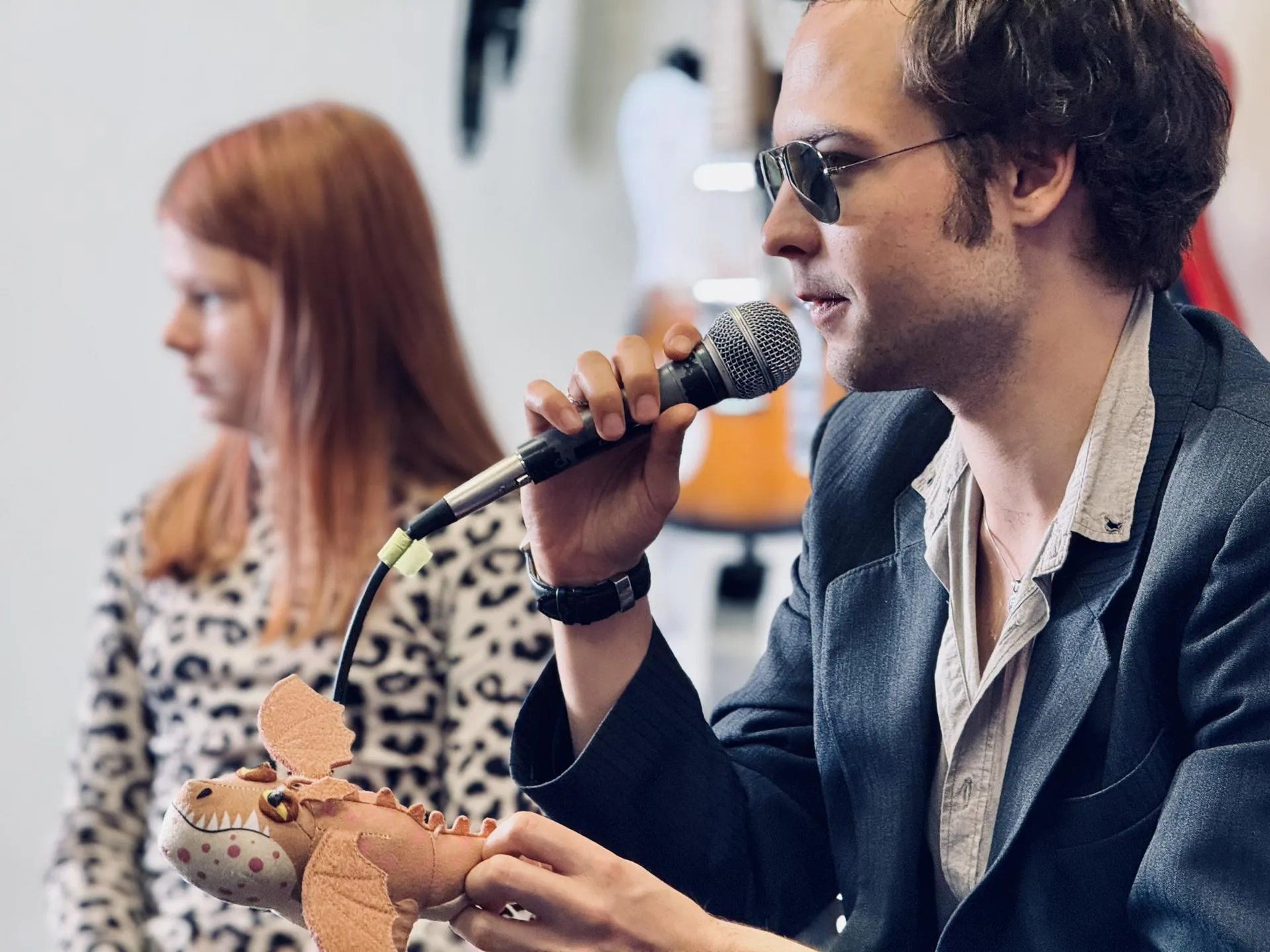 Антон Макаров, лидер группы «Диктофон». Фото: Ольга Стаферова