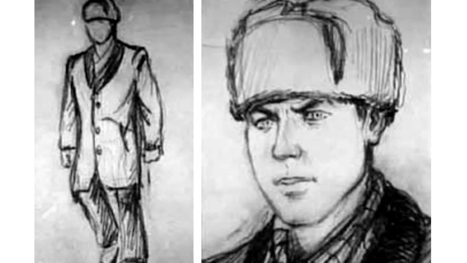 Фоторобот убийцы. Скриншот из документального видео