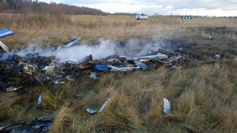 СК России возбудил уголовное дело в связи с крушением самолета под Рузой