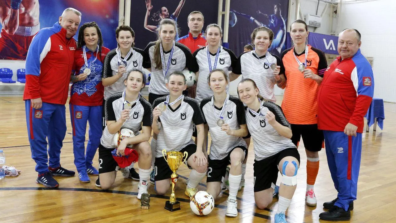 Сборная Московской области стала серебряным призером чемпионата России по футзалу спорта глухих
