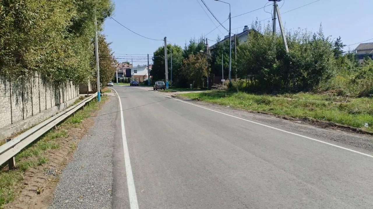 Региональные дороги отремонтировали в Ленинском округе по нацпроекту