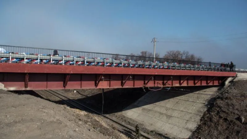 В Луганске восстановлен ключевой путепровод