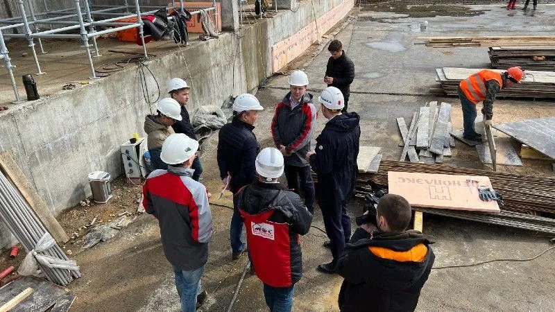 Строительство областной детской больницы продолжается в Красногорске