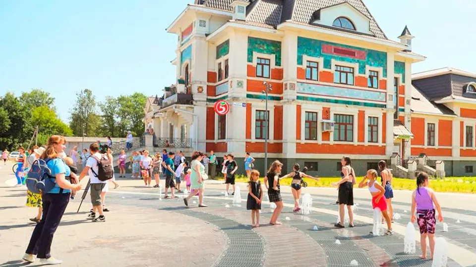 Центральная площадь в Хотьково, Сергиево-Посадский г. о. Фото: t.me/vorobiev_live