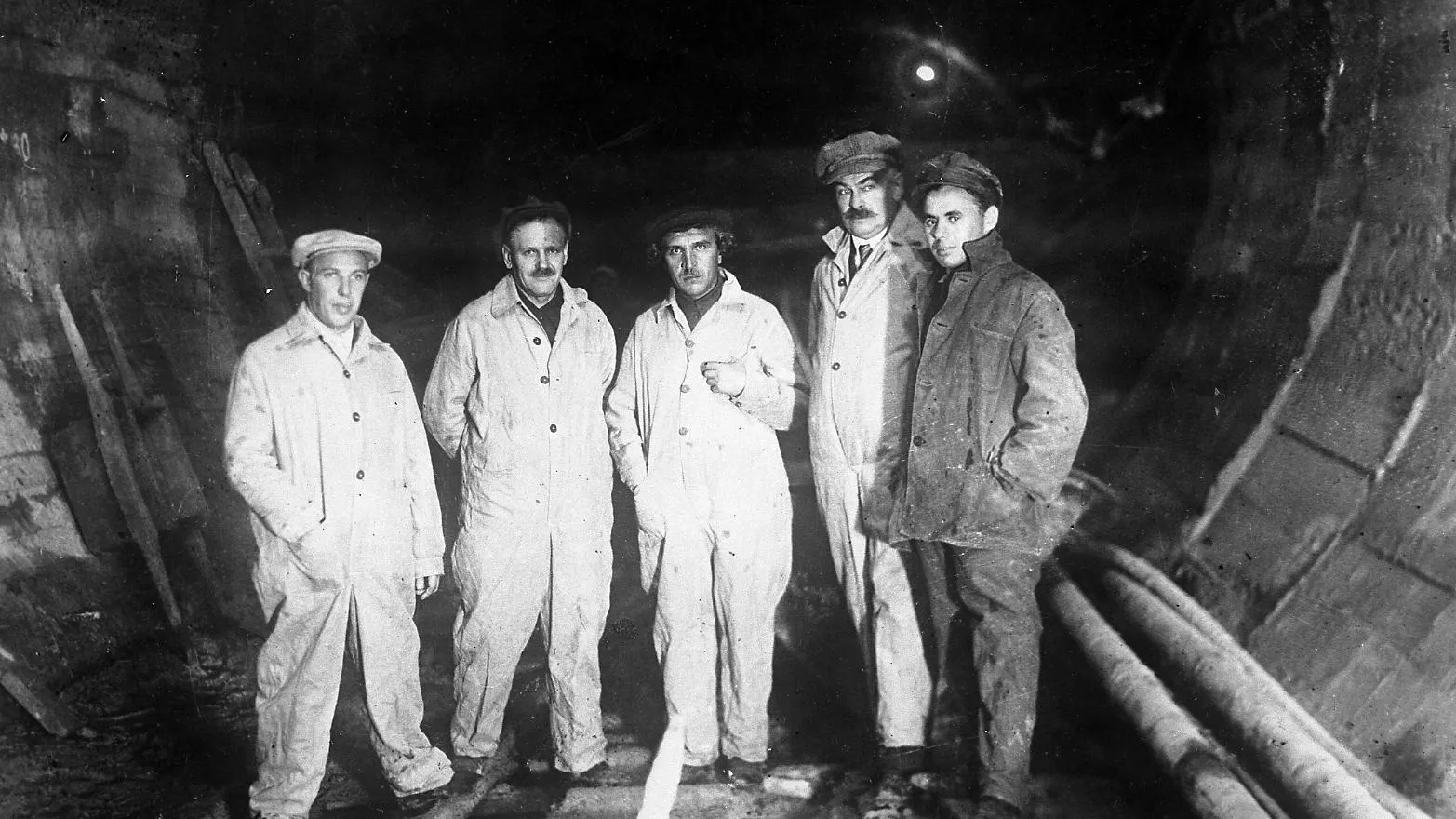 Строители метро, 1933 год. Russian Look