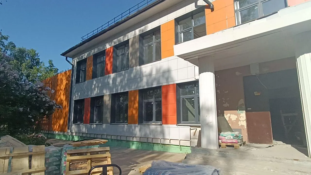 Капитальный ремонт третьей школы продолжается в Щелково