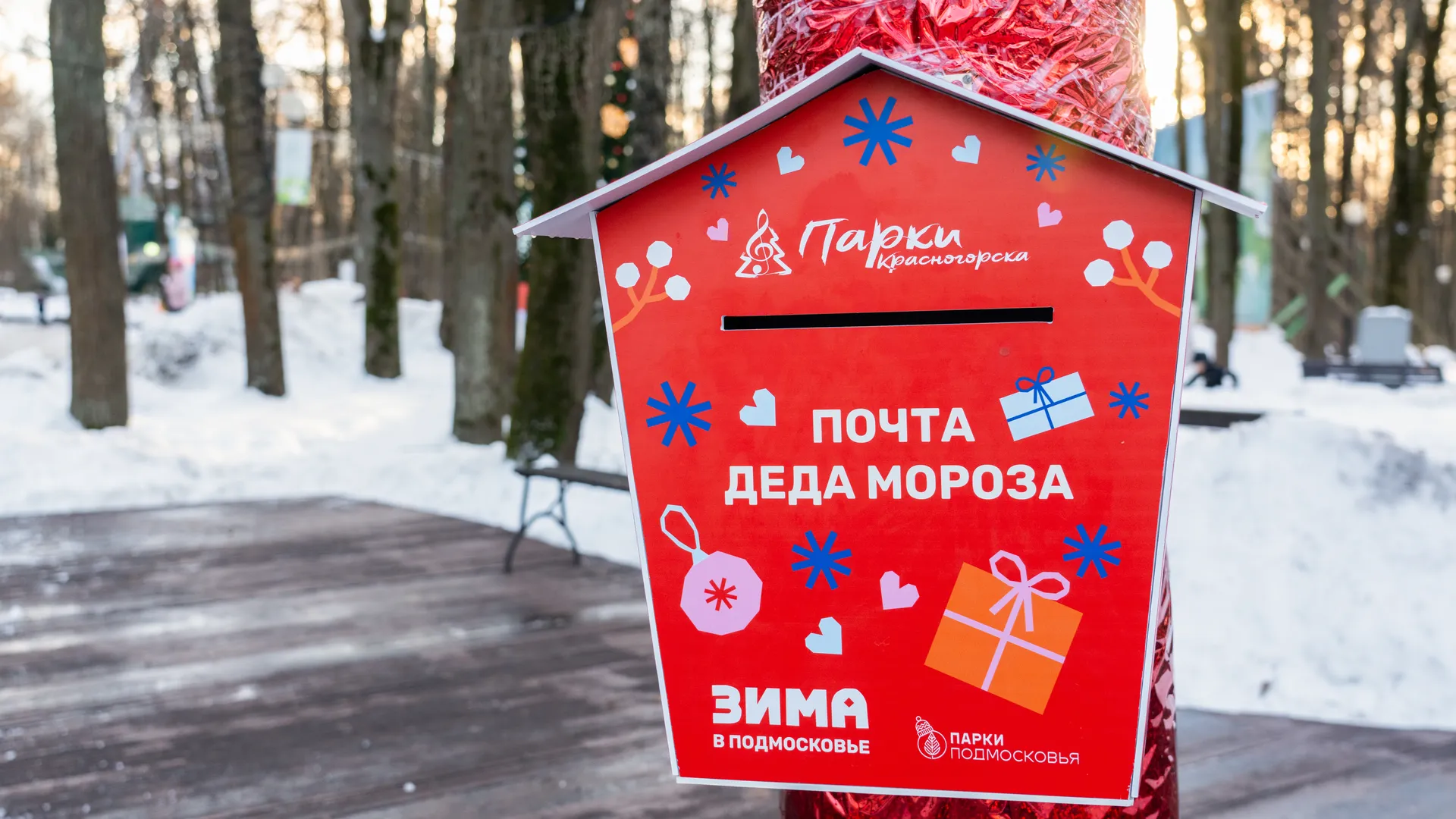 Зима в Красногорском городском парке