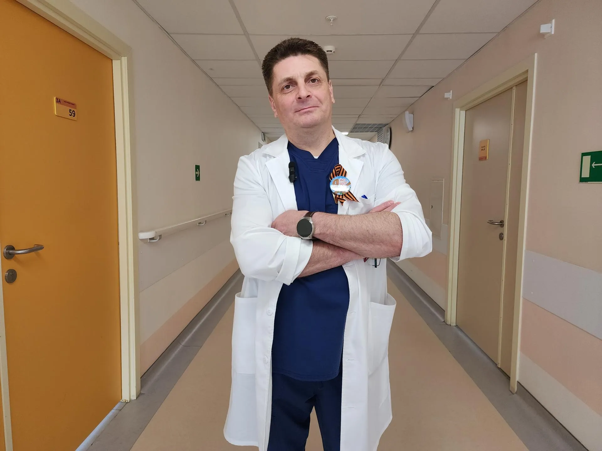 Заведующий отделением патологии беременности Александр Ефанов. Фото: Ирина Моисеева