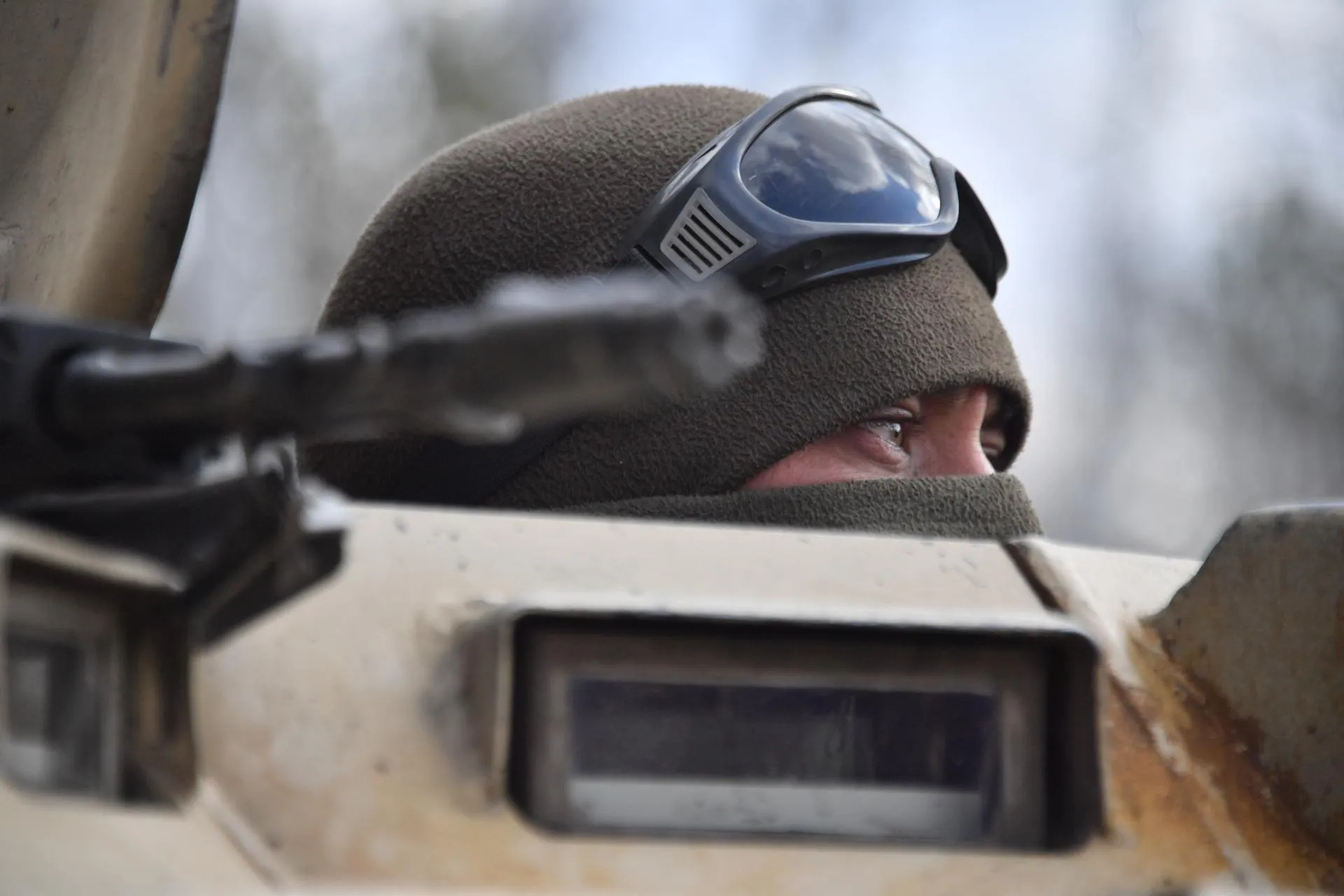 Российский военнослужащий. Komsomolskaya Pravda