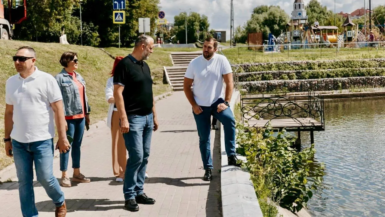 Глава г.о. Чехов дал новые поручения по благоустройству берегов Теребенки