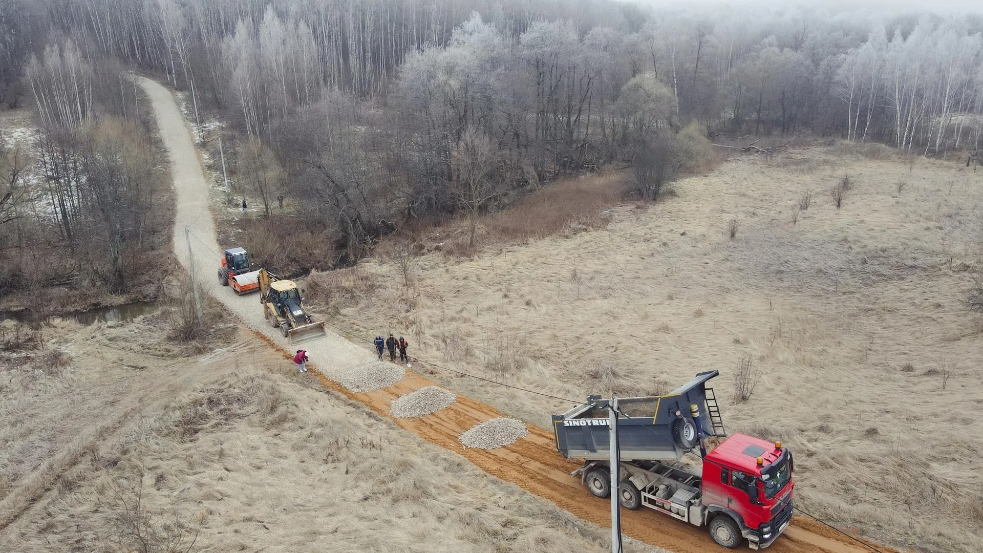 В городском округе Кашира отремонтировали 26 участков автодорог за 2024 год