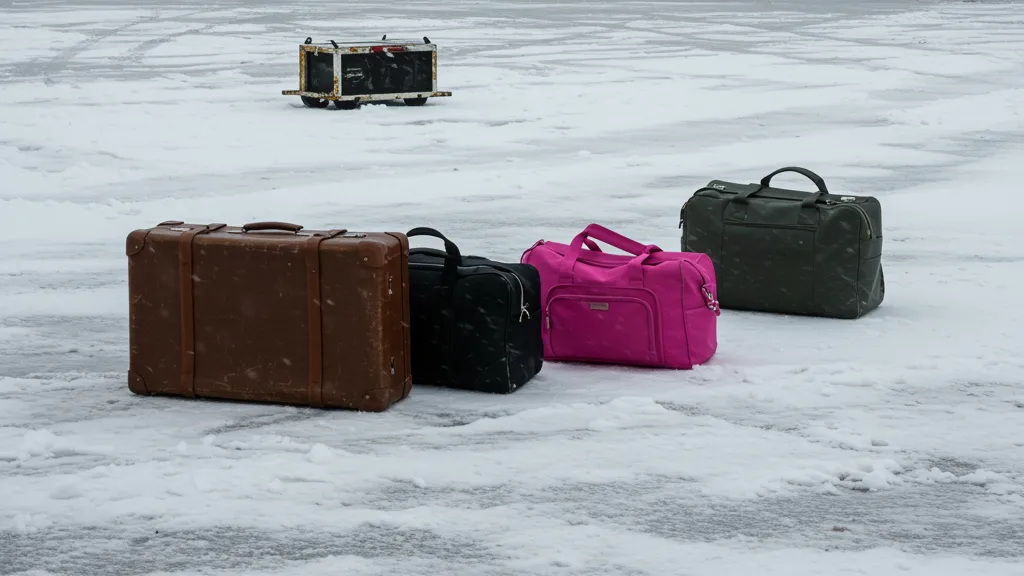 Чемоданы на взлетке: пассажиры сняли брошенный багаж в аэропорту Екатеринбурга