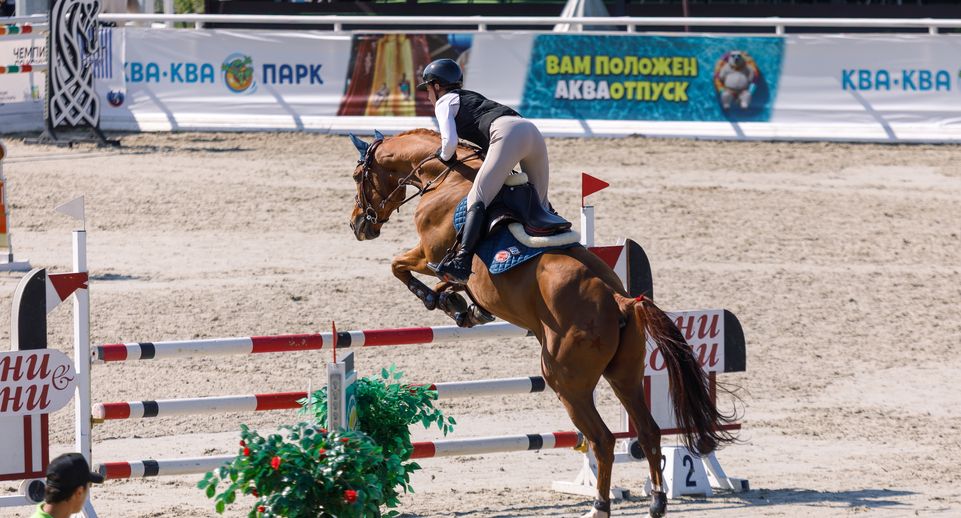 Наталия Симония в пятый раз выиграла чемпионат России по конкуру