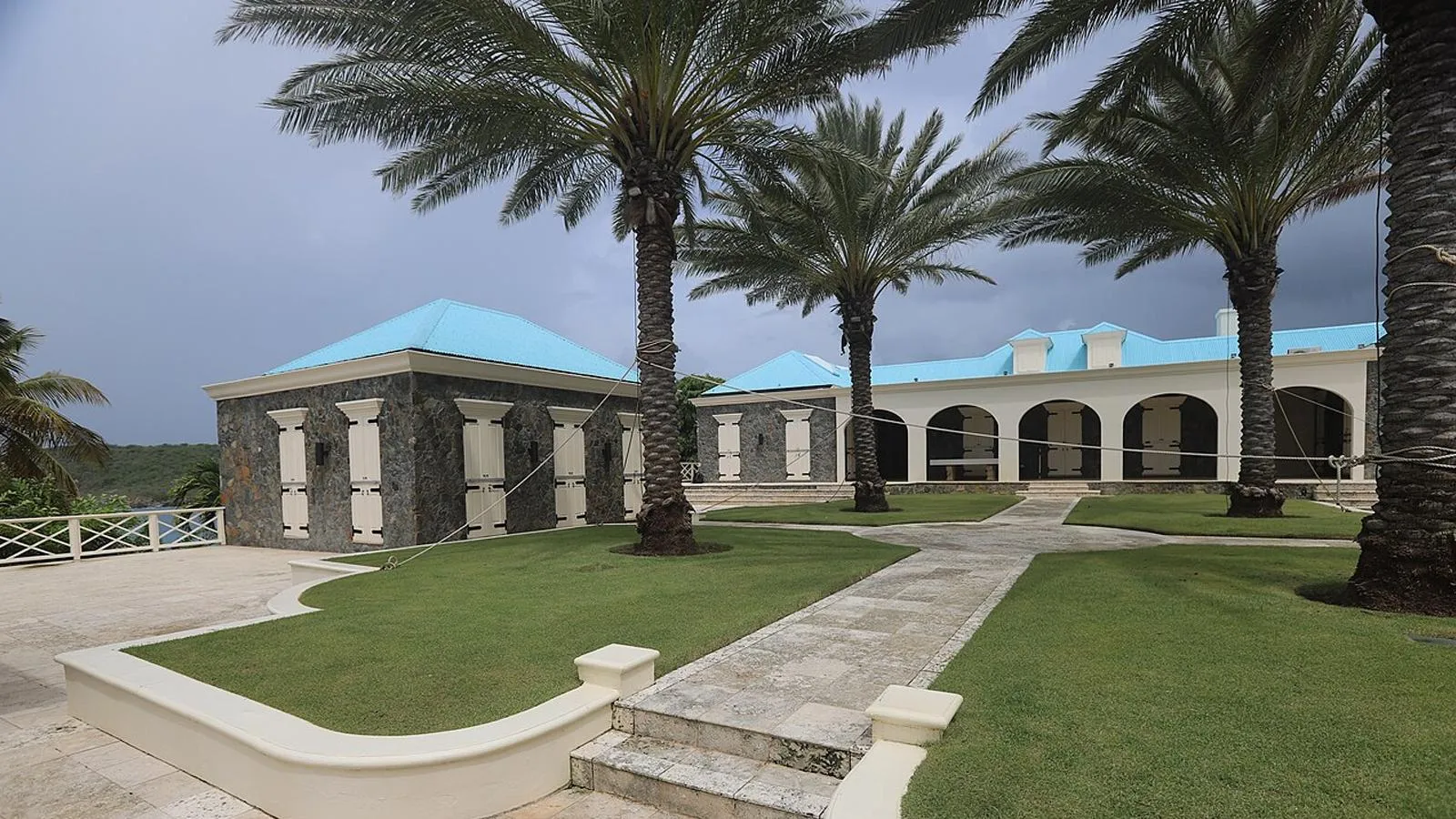 Главный дом и гостевые бунгало, остров Литл-Сент-Джеймс, Виргинские острова США