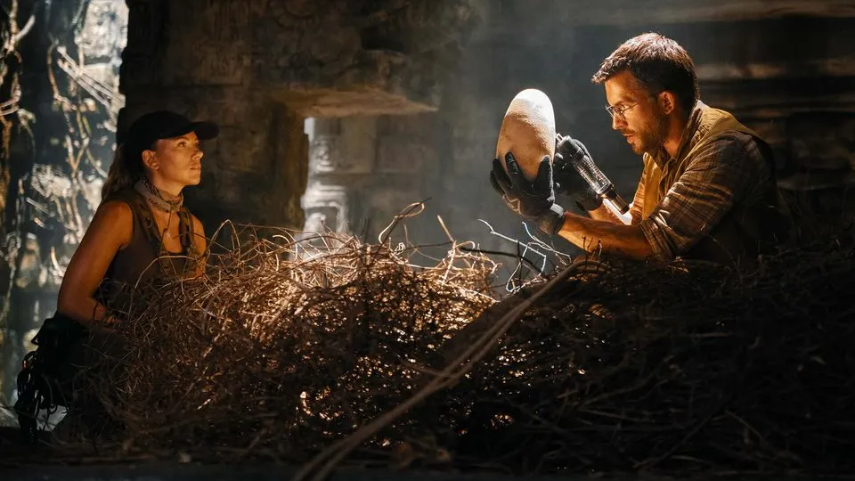 Кадр из фильма «Мир юрского периода: Возрождение». Режиссер Г. Эдвардс. 2025 год