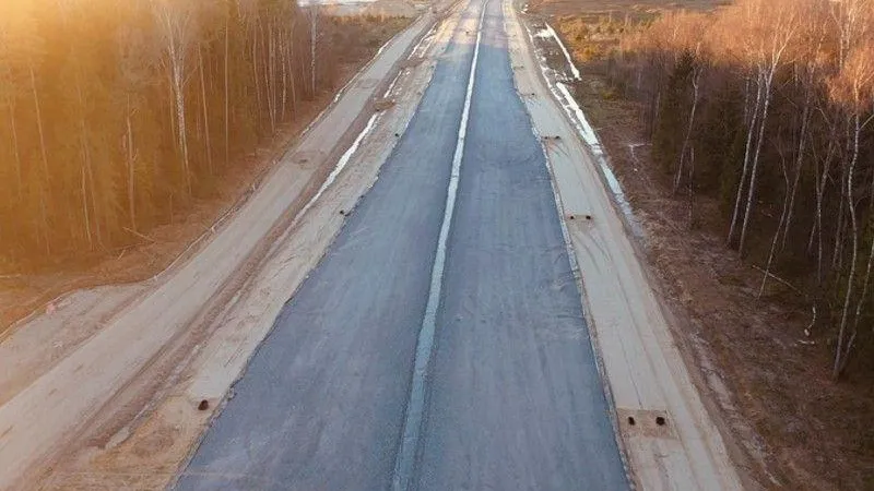 Скоростной дублер МКАД активно строится в Московской области