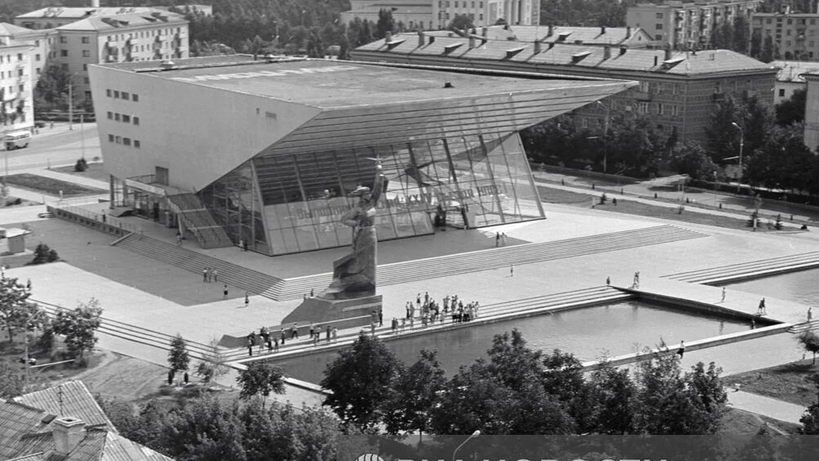 Кинотеатр «Аврора» в Краснодаре, 1971 год. А. Жигайлов