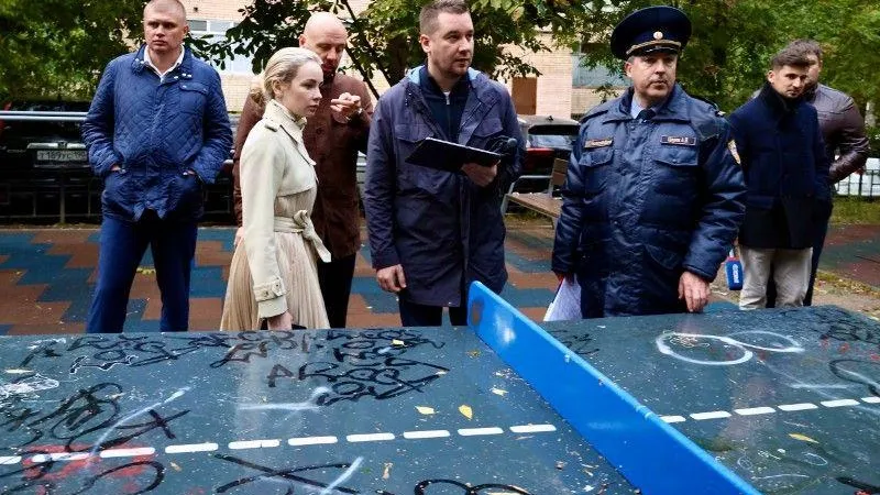 Светлана Аипова повторно проинспектировала содержание дворовых и общественных территорий в Мытищах