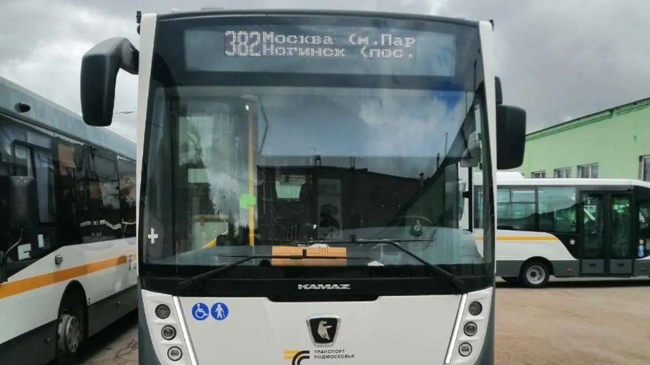 Уже более двадцати новых автобусов вышло с начала года на маршруты в подмосковном Ногинске