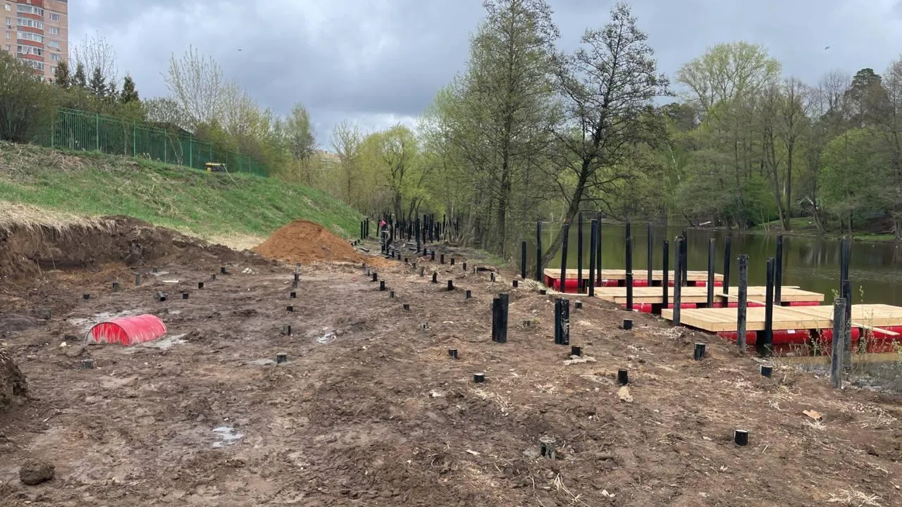 Обновление парка «Свердловский» стартовало в Лосино-Петровском округе