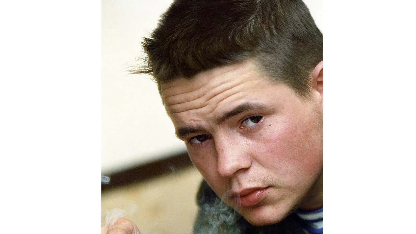 сержант Андрей Поршнев, один оставшихся в живых воинов-десантников, 14 марта 2000 года / Владимир Вяткин