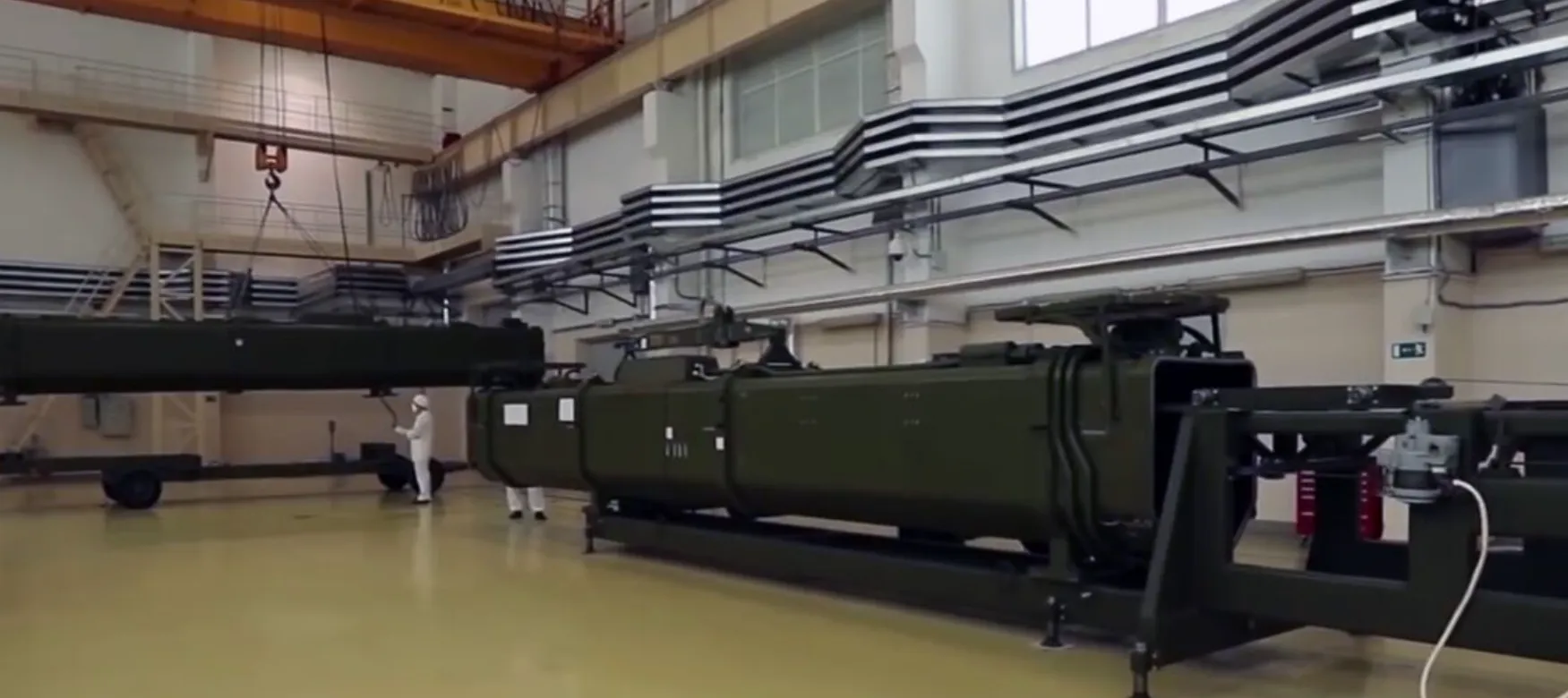 Испытания крылатой ракеты с ядерным двигателем «Буревестник»