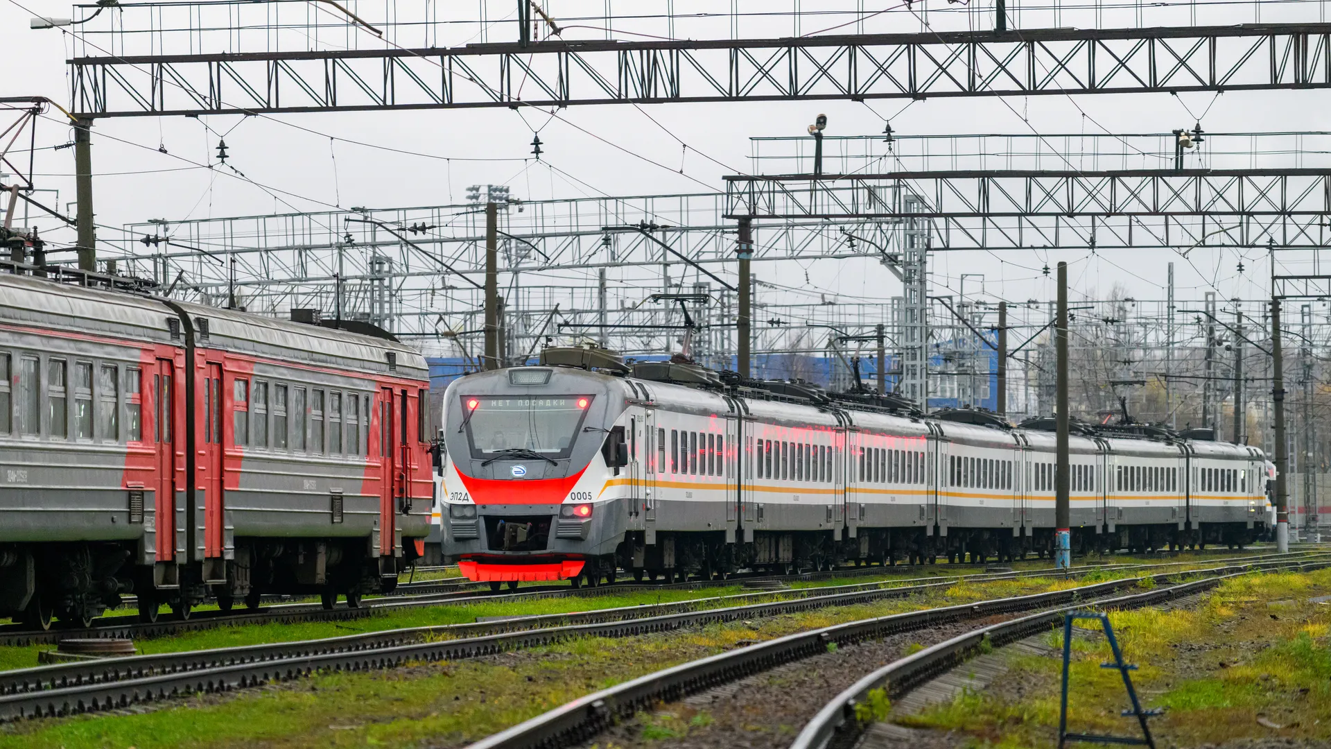 Подготовка поездов МЦД к эксплуатации в зимний период в депо Апрелевка