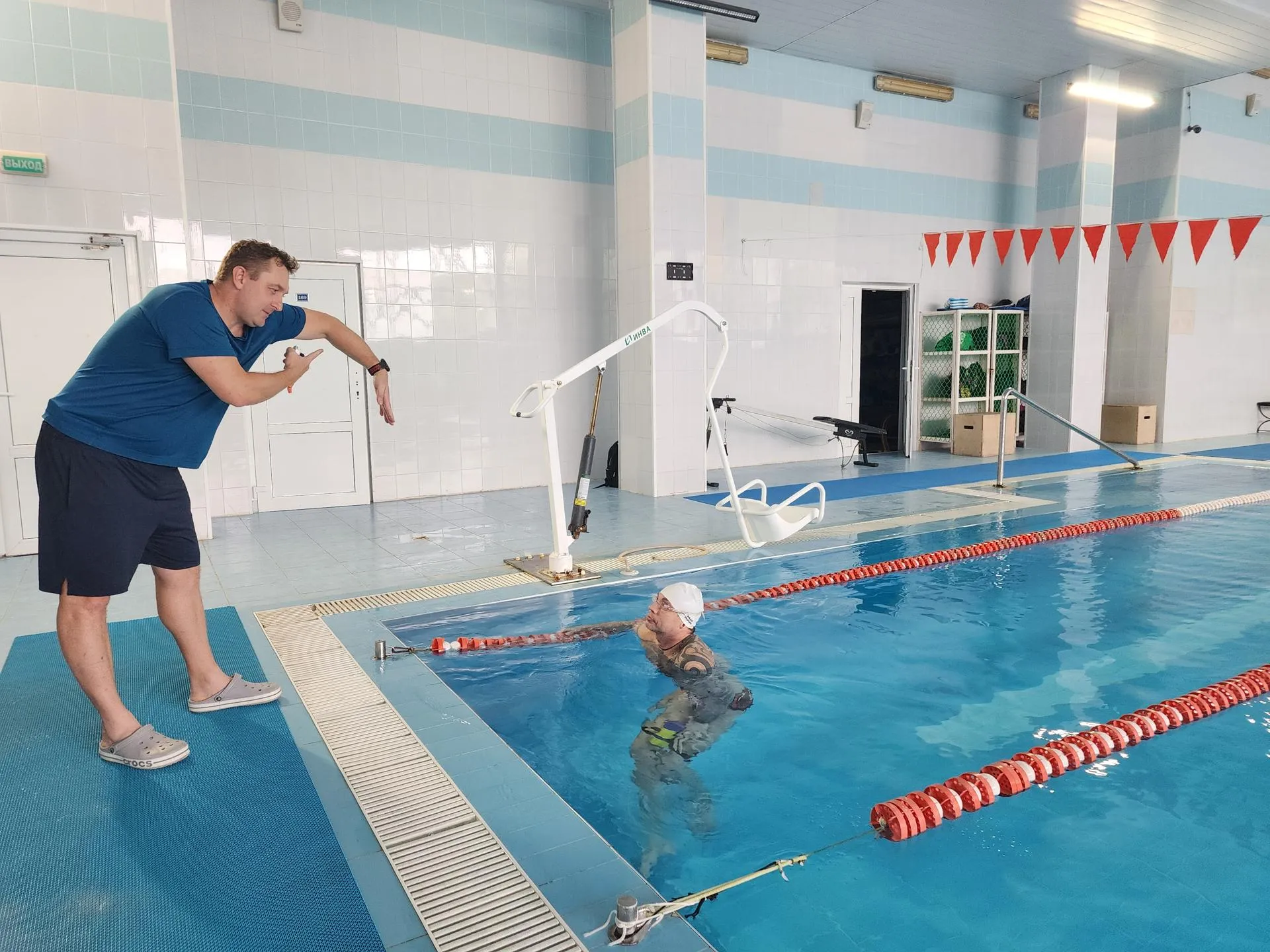 Тренировка Виталия Кочнева.&nbsp;Фото: REGIONS/Наталья Дорошева