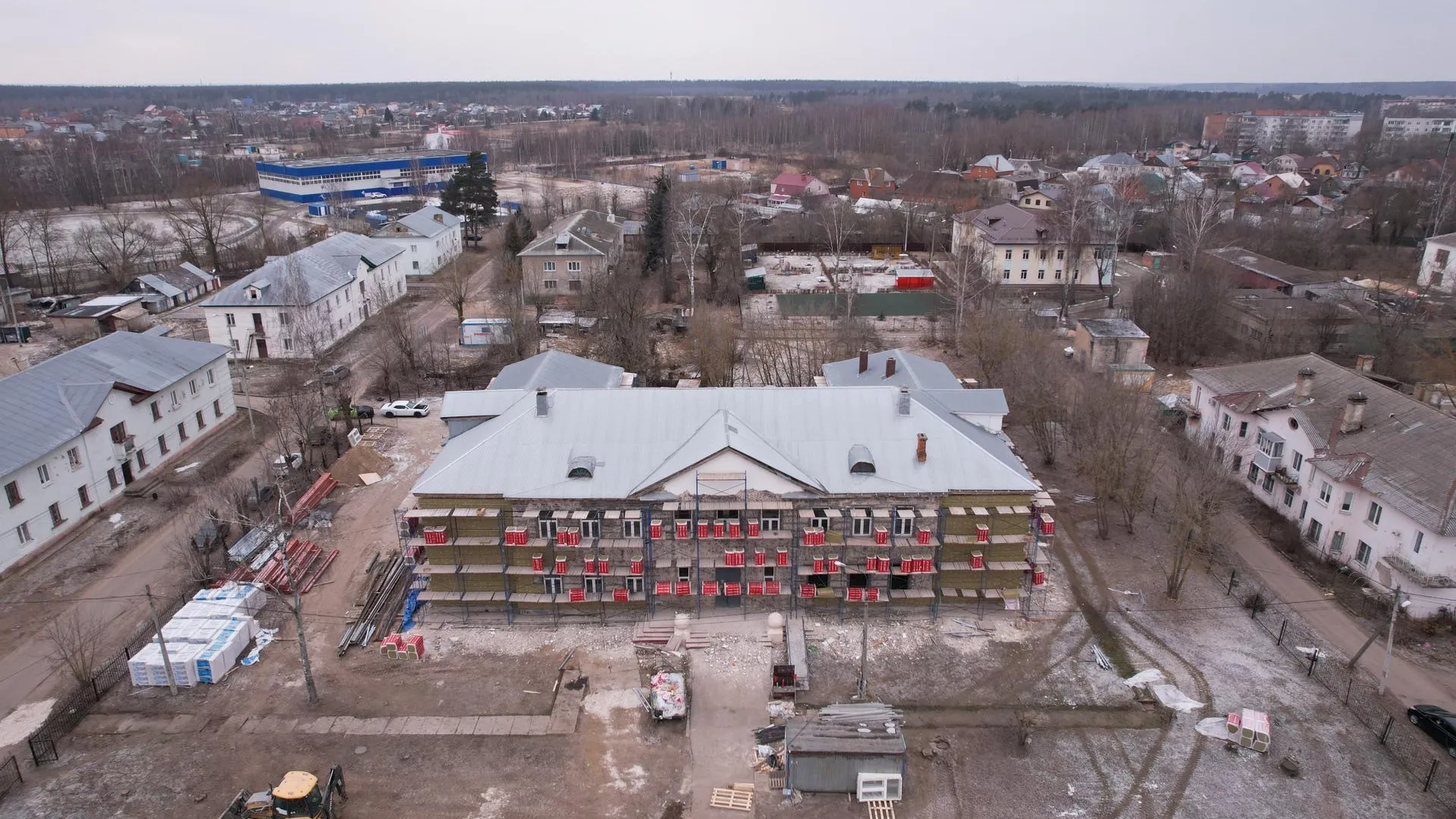 В Подмосковье к началу учебного года завершат обновление «Демиховского лицея»