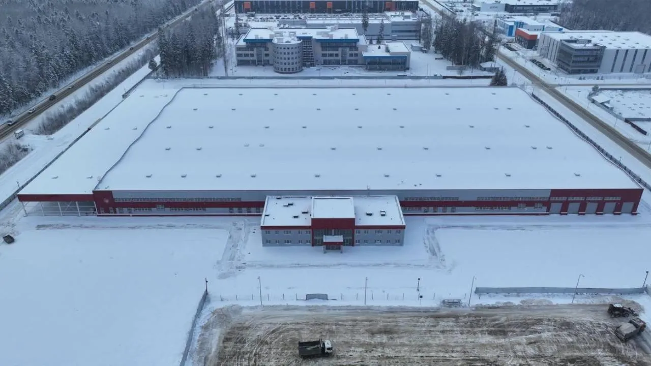 Новый цех по производству стройматериалов ввели в эксплуатацию в подмосковной Дубне
