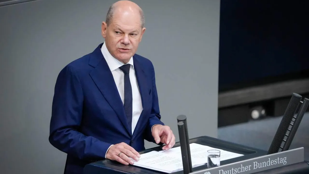 Шольц назвал размер выделенной Украине помощи