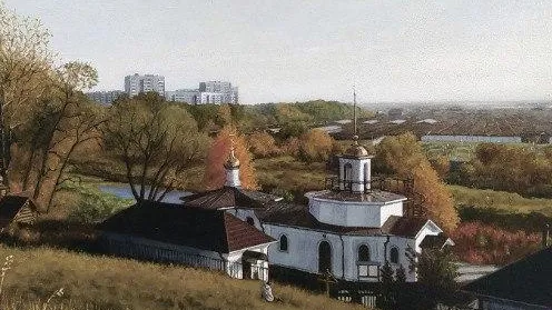 Художник Гринько показал в Красногорске картины, написанные с душой инженера