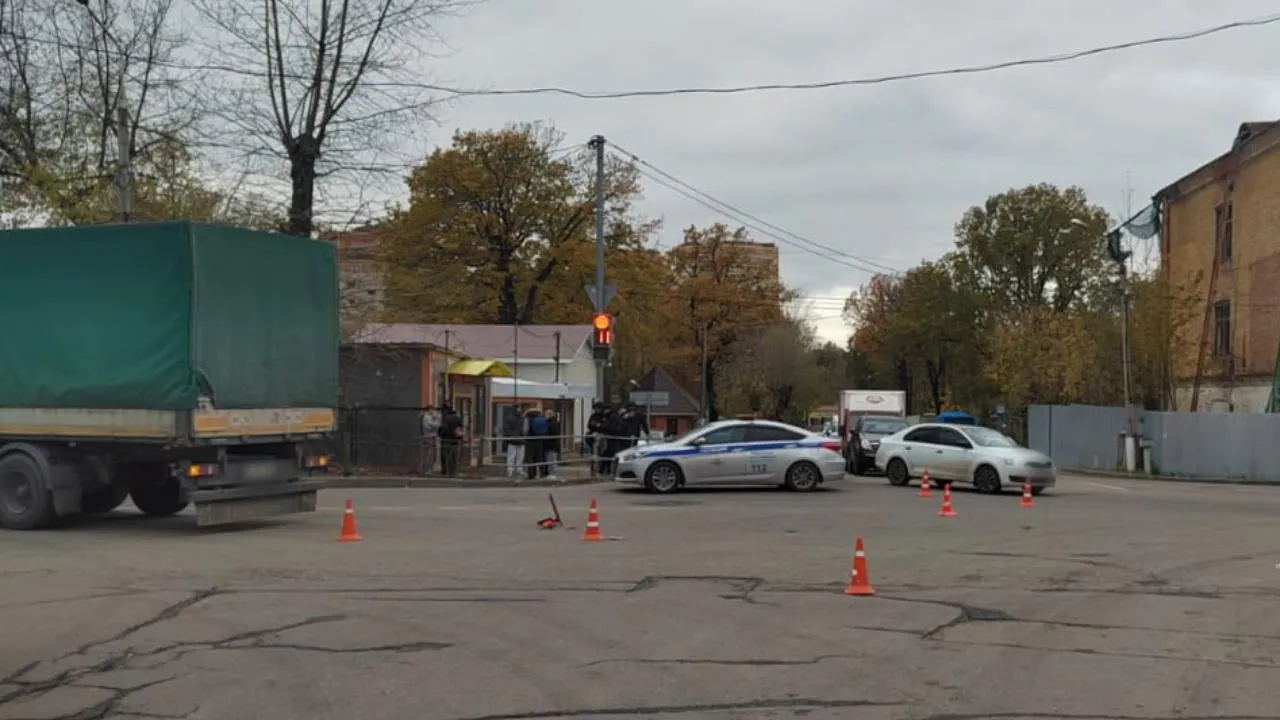 В Подольске грузовик насмерть сбил пожилую женщину