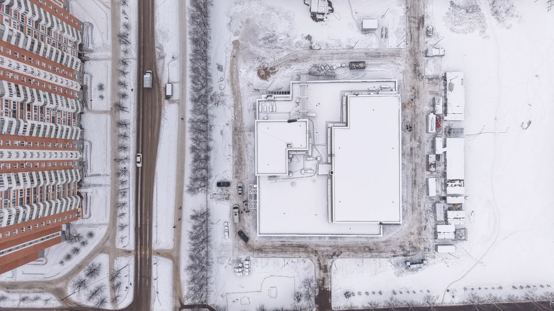 Строительство нового ФОК с бассейном в лобненском мкр. Катюшки