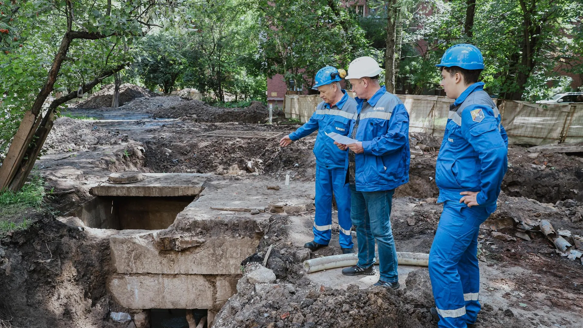 Более шести километров тепловых сетей заменили в городском округе Химки