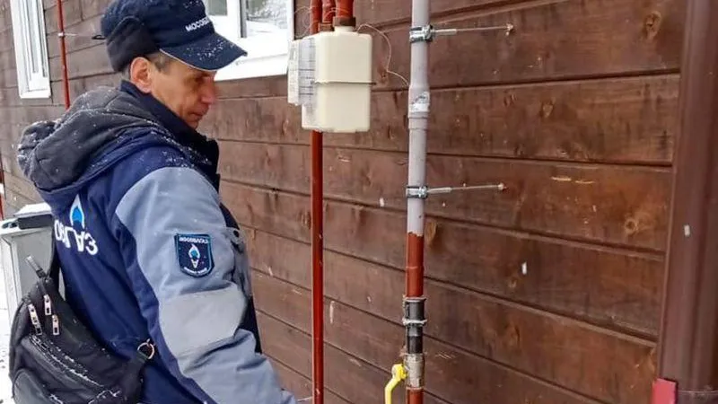 Первый дом подключили к газу в поселке Лесной под Пушкино
