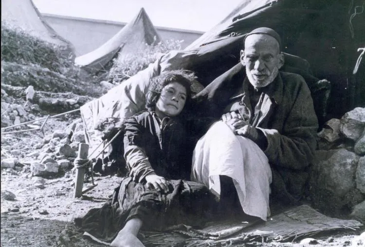 Палестинские беженцы, 1948 год