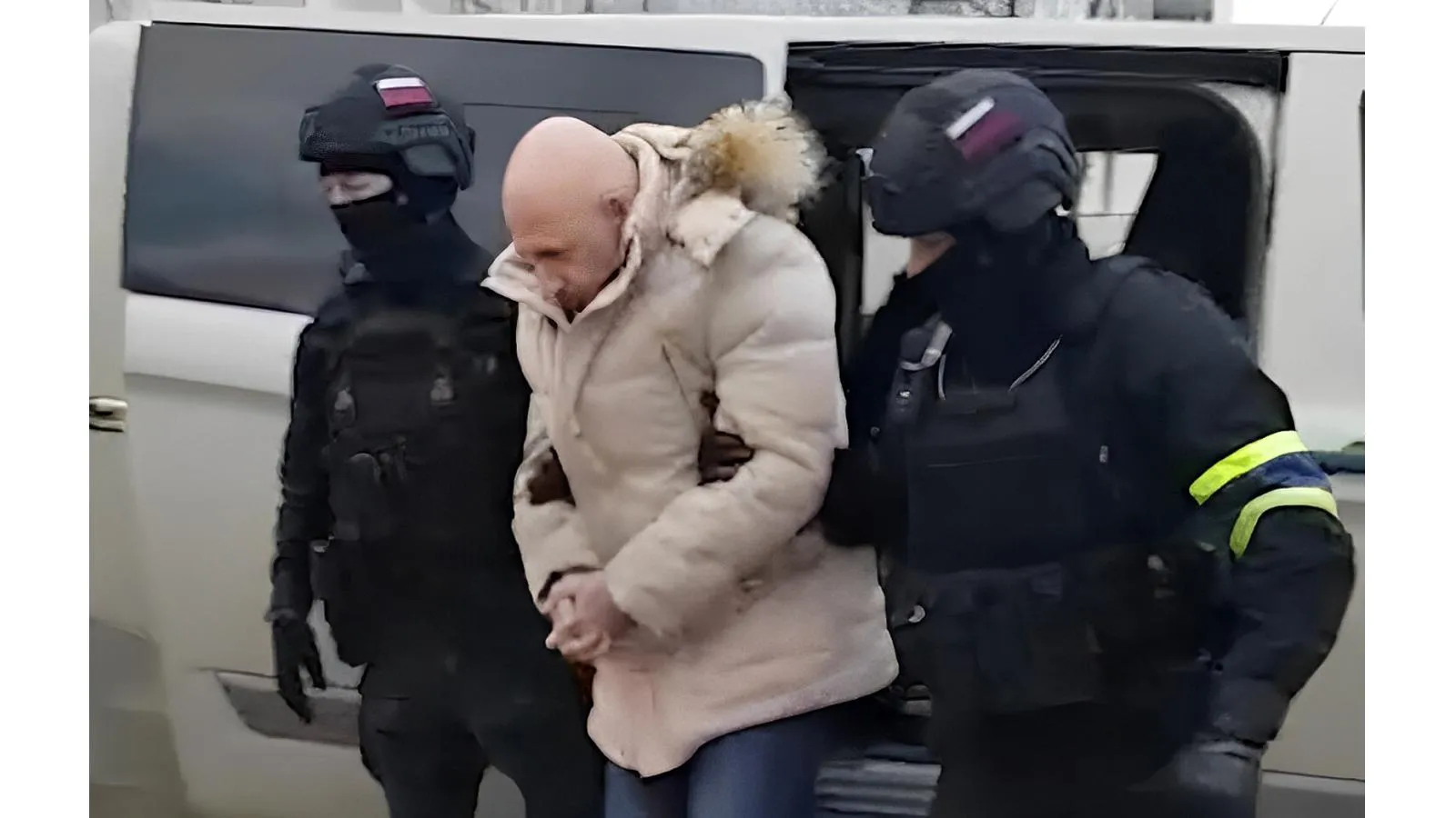 Задержание одного из чеченских боевиков Германа Арбинина, 2021 год / ФСБ РФ
