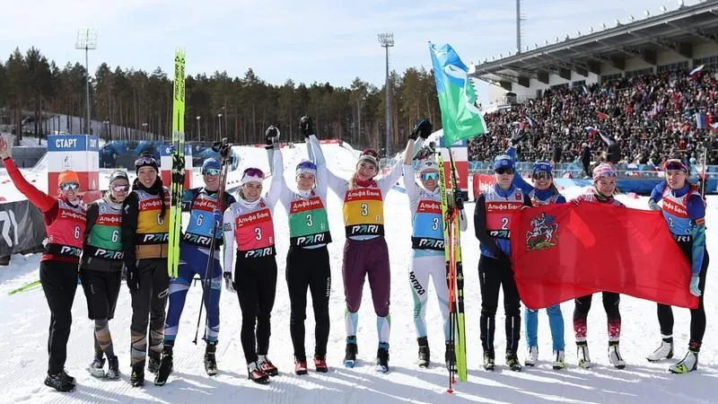 Подмосковные спортсменки заняли призовое место на чемпионате России по биатлону