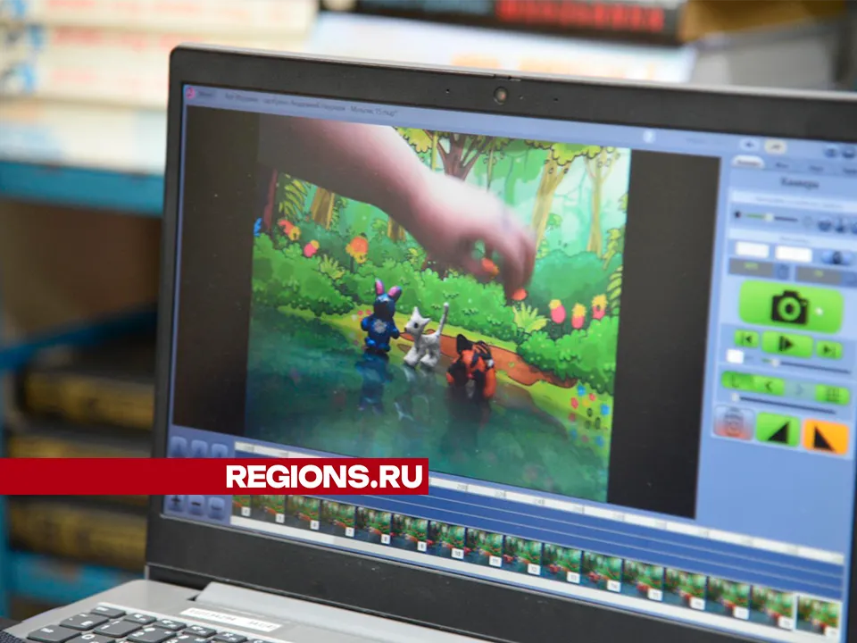 Процесс создания мультфильма/Фото:&nbsp;Владимир Останин