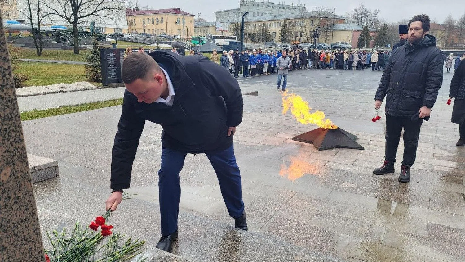 Митинг в честь 81-годовщины снятия блокады Ленинграда прошел в Луховицах