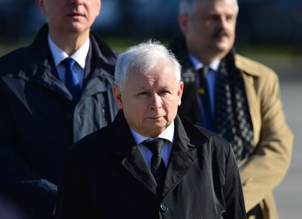 Лидер правящей партии «Закон и справедливость» Ярослав Качиньский