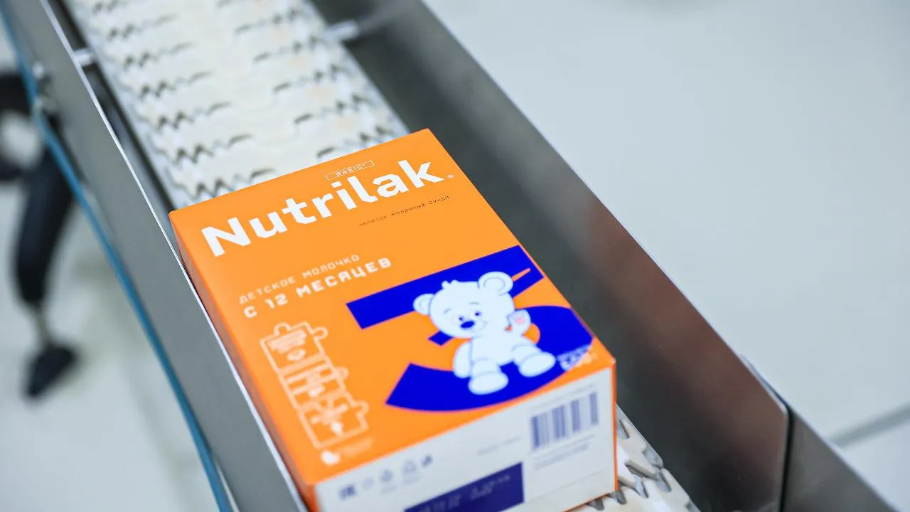 В Подмосковье за 10 месяцев произвели почти 25 тыс. тонн сухих молочных смесей для детей