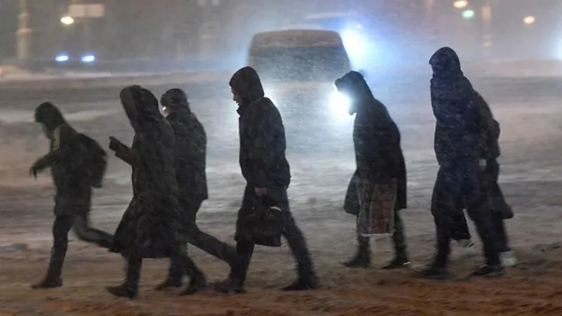 В столичном регионе ожидается снег с дождем