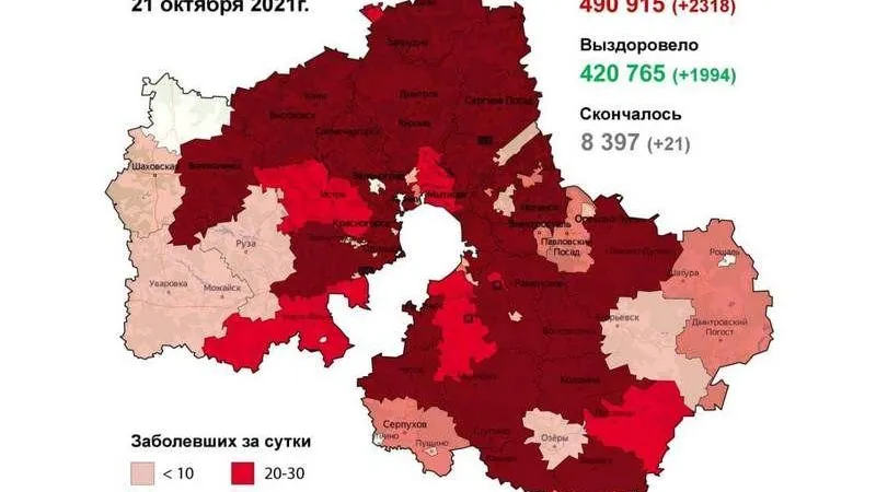 Коронавирус.Мособлштаб