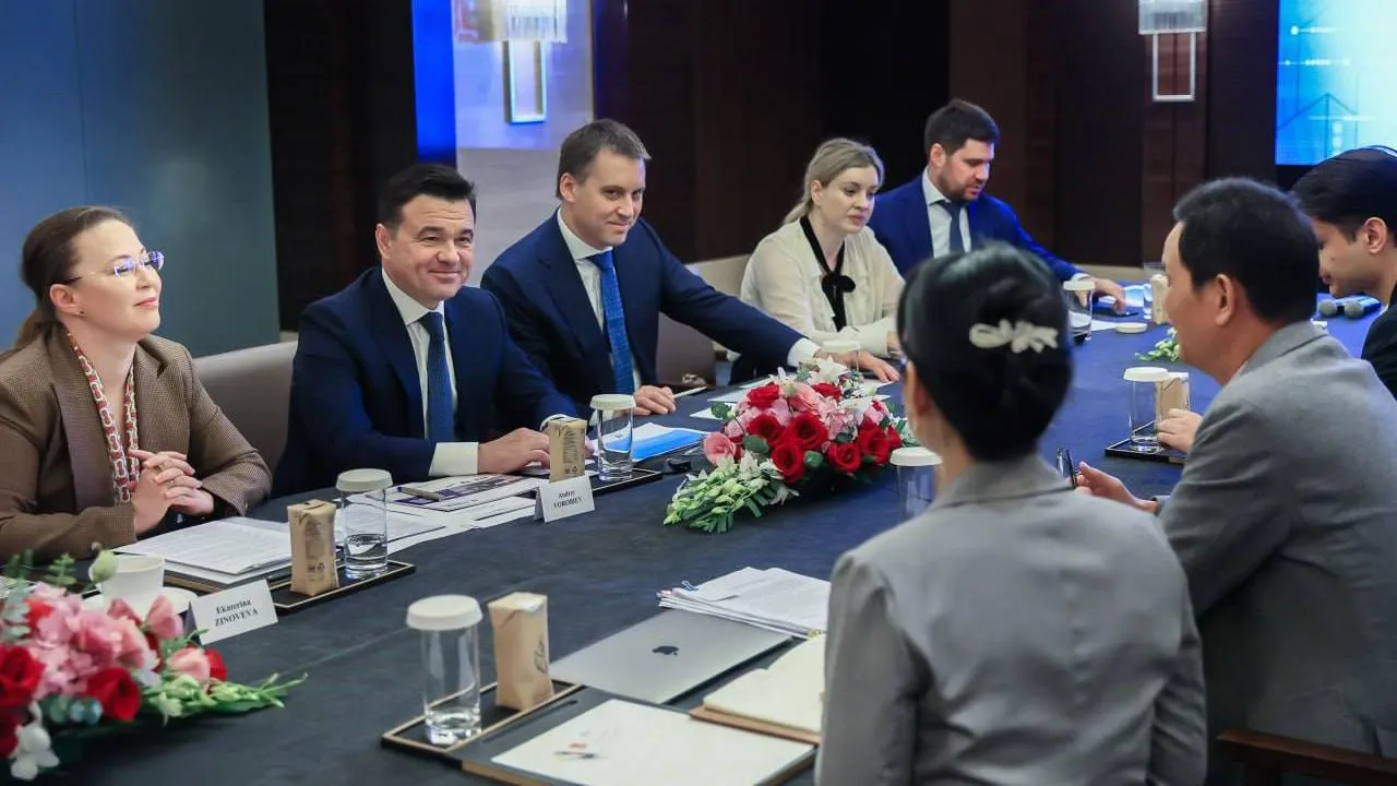 Андрей Воробьев вместе со своей командой приехал в Китай