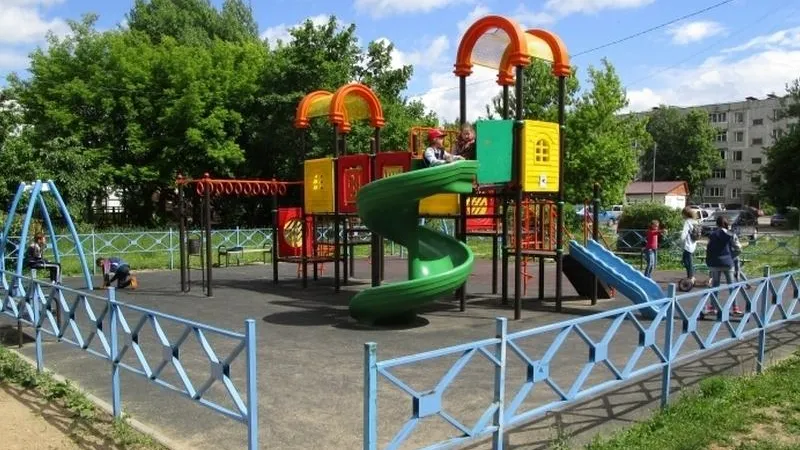 Две новые детские площадки появились в Люберцах