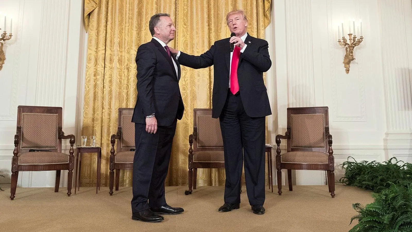 Стив Уиткофф с 45-м президентом США Дональдом Трампом, 1 марта 2018 года
